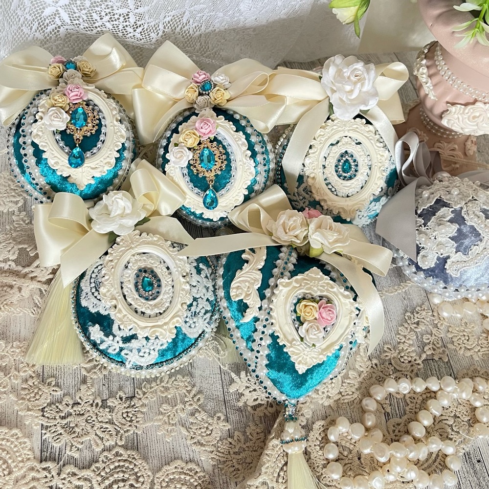 Handmade Christmas ornaments shatterproof